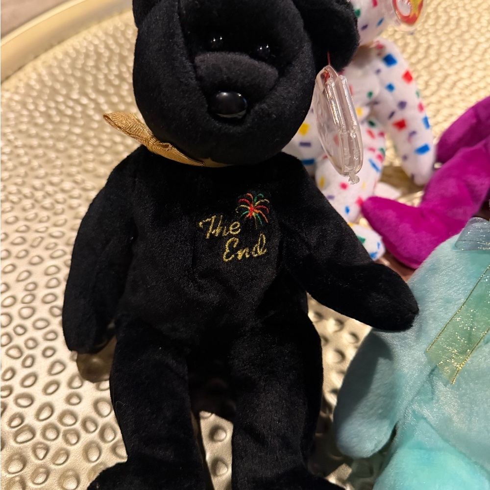 Ty Beanie Babies with tags ( Ariel, The End, y2k, and millennium beanie baby) - Picture 3 of 10